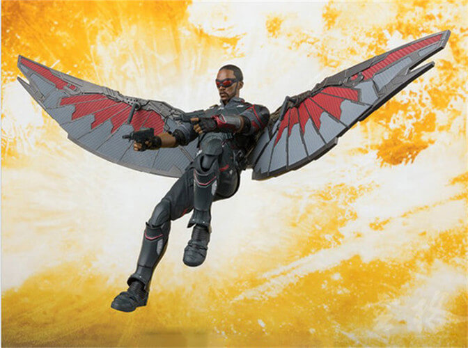 The Falcon and the Winter Soldier Cosplay Figure Halloween Props