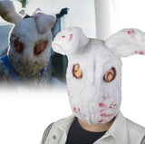 The Forever Purge Bunny Killer Cosplay Latex Helmet Halloween Props