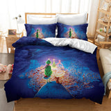 The Grinch Cosplay Bedding Set Duvet Cover Halloween Bed Sheets