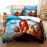 The Lion King Cosplay Bedding Set Duvet Cover Halloween Bed Sheets