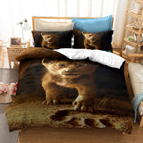 The Lion King Cosplay Bedding Set Duvet Cover Halloween Bed Sheets