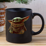 The Mandalorian Baby Yoda Grogu Cosplay Mug Halloween Props