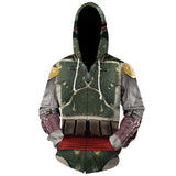 The Mandalorian Boba Fett Cosplay Hoodie Halloween Costume