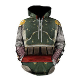 The Mandalorian Boba Fett Cosplay Hoodie Halloween Costume