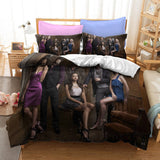 The Vampire Diaries Cosplay Bedding Duvet Cover Halloween Sheets Bed Set
