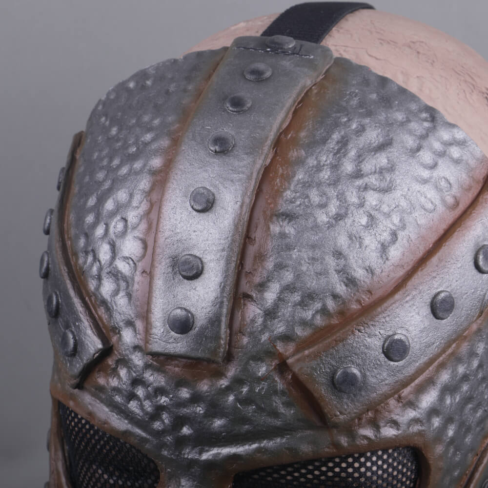 The Walking Dead Season 11 Elijah Cosplay Latex Helmet Halloween Props