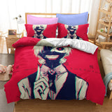 Tokyo Ghoul Cosplay Bedding Set Duvet Cover Halloween Bed Sheets