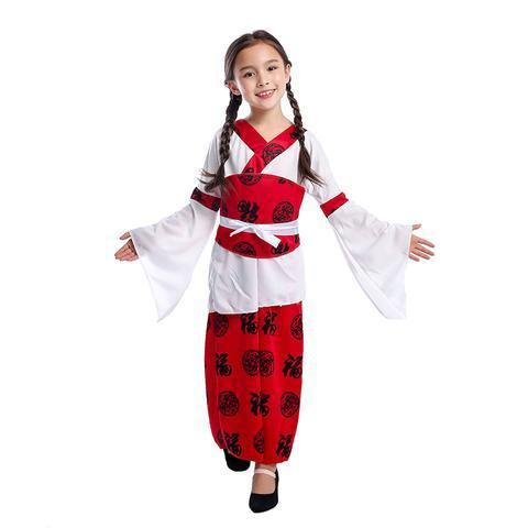 BFJFY Traditional Children Chinese Princess Oriental Girls Halloween Costume - bfjcosplayer