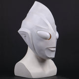 Ultraman Helmet Cosplay Latex LED Light Mask Halloween Prop