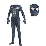 Venom Symbiote SpiderMan Jumpsuit Venom Mask Cosplay Costume Superhero Bodysuit Halloween Party Props - bfjcosplayer
