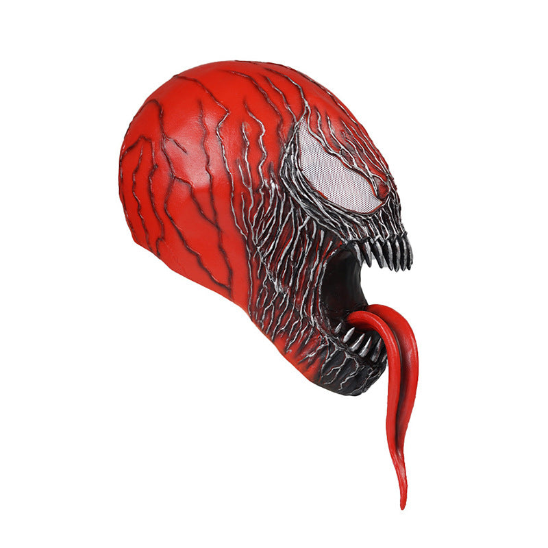 Venom 2 Massacre Cosplay Latex Helmet Halloween Props