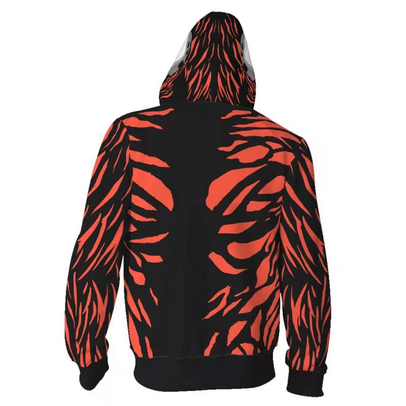 Venom Let There Be Carnage Cosplay Hoodie Sweater Halloween Costume