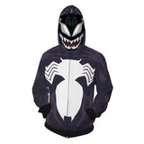 Venom Let There Be Carnage Cosplay Hoodie Sweater Halloween Costume