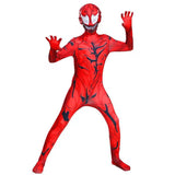 Venom Let There Be Carnage Cosplay Kids Jumpsuit Halloween Costume