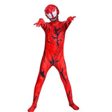 Venom Let There Be Carnage Cosplay Kids Jumpsuit Halloween Costume
