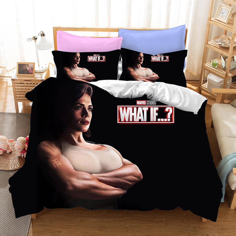 What If Cosplay Bedding Set Duvet Cover Halloween Bed Sheets