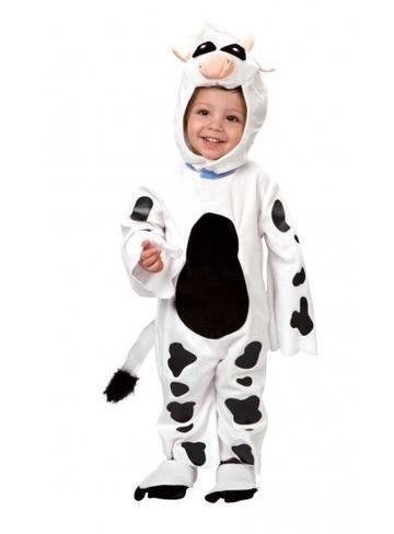 BFJFY Boys Toddler Cute Cow Animal Themed Halloween Cosplay Costume - bfjcosplayer