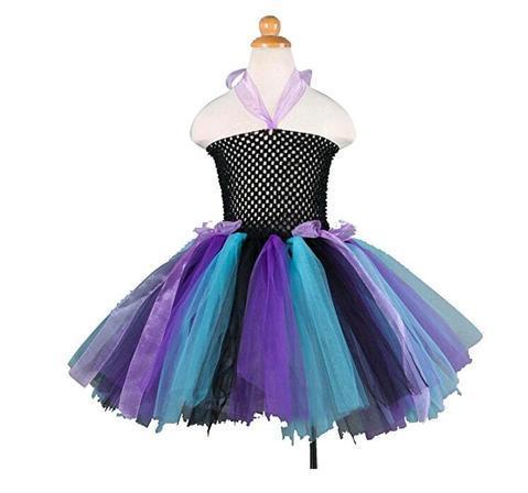 BFJFY Girls Halloween Dance Skirt Princess Dress Strap Skirt - bfjcosplayer