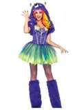 BFJFY Women Halloween Green Monster Animals Cosplay Costume - bfjcosplayer