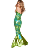 BFJFY Women Sexy Halloween Party Cosplay Mermaid Dress - bfjcosplayer