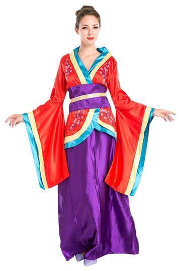 BFJFY Yukata Women Kimono Costume Dress Geisha Cosplay Costume For Halloween - bfjcosplayer