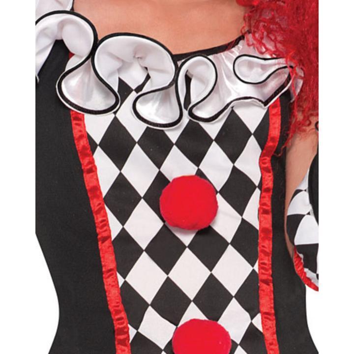 BFJFY Women Halloween Circus Clown Performance Costume - bfjcosplayer
