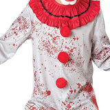BFJFY Halloween Boys Bloody Circus Costume Scary Clown Cosplay Costume - bfjcosplayer