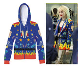 2020 Movie Birds of Prey Hoodie Cosplay Harley Quinn Margot Elise Robbie Cosplay Sweatshirt Jacket Coat Adult Kids Hooded Top Pr - bfjcosplayer