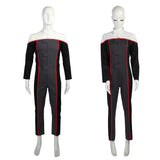 Cosplay Star Trek Voyager Racing Suit Jumpsuit Drive Costumes Women Full Set Man Woman Costume Halloween Party Prop