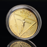 Lucifer Pentecostal Coin Silver&Gold Coin High Quality Brand Sale Cosplay Accessories Movie Costume Prop For Fans - bfjcosplayer