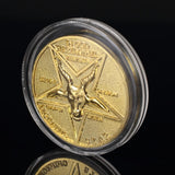 Lucifer Pentecostal Coin Silver&Gold Coin High Quality Brand Sale Cosplay Accessories Movie Costume Prop For Fans - bfjcosplayer