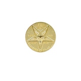 Lucifer Pentecostal Coin Silver&Gold Coin High Quality Brand Sale Cosplay Accessories Movie Costume Prop For Fans - bfjcosplayer