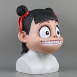 Cosplay Masks Latex 2019 Chinese Movie Ancient Fairy Tale Story Ne Zha Mask Cosplay Boys Mask Halloween Party Prop - bfjcosplayer