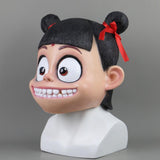 Cosplay Masks Latex 2019 Chinese Movie Ancient Fairy Tale Story Ne Zha Mask Cosplay Boys Mask Halloween Party Prop - bfjcosplayer
