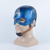 Captain America 3 Civil War Captain America Helmet Soft PVC Cosplay Steven Rogers Superhero Latex Mask Halloween Party Prop - bfjcosplayer