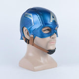 Captain America 3 Civil War Captain America Helmet Soft PVC Cosplay Steven Rogers Superhero Latex Mask Halloween Party Prop - bfjcosplayer