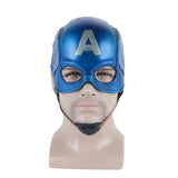 Captain America 3 Civil War Captain America Helmet Soft PVC Cosplay Steven Rogers Superhero Latex Mask Halloween Party Prop - bfjcosplayer