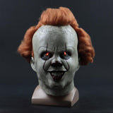 2019 New Pennywise Led Mask Latex Stephen King It  2  Joker Masks Helmet Halloween Party Dressed Scary Accessories Prop 3 Types - bfjcosplayer