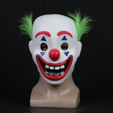 Joker Pennywise Mask Stephen King It Chapter Two 2 Horror Cosplay Latex Masks Green Hair Clown Halloween Party Costume 2019 New - bfjcosplayer