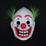 Joker Pennywise Mask Stephen King It Chapter Two 2 Horror Cosplay Latex Masks Green Hair Clown Halloween Party Costume 2019 New - bfjcosplayer