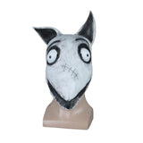 New Frankenweenie Mask Cosplay Sparky Masks Animal Dog Mask Halloween Party Scary Prop - bfjcosplayer