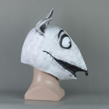 New Frankenweenie Mask Cosplay Sparky Masks Animal Dog Mask Halloween Party Scary Prop - bfjcosplayer