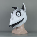 New Frankenweenie Mask Cosplay Sparky Masks Animal Dog Mask Halloween Party Scary Prop - bfjcosplayer