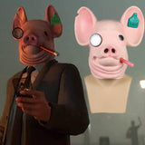 2019 New Game Watch Dogs: Legion Cosplay Legion Winston Pig Mask King of Hearts Watch Dogs Masks Halloween Party Prop - bfjcosplayer