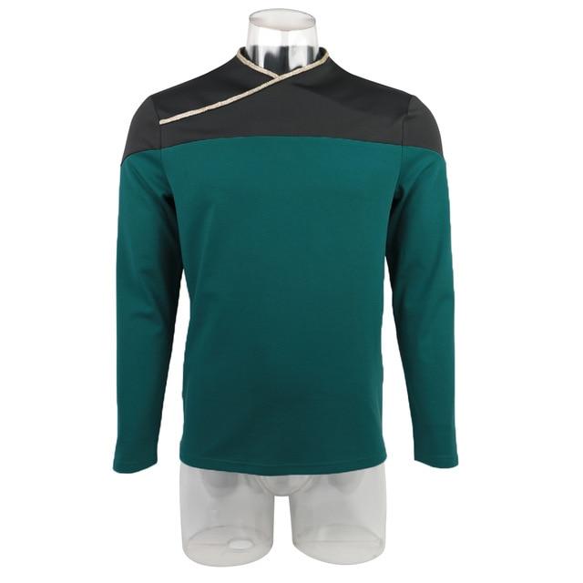 Star Trek TNG Captain Picard Red Uniform Top Jacket Voyager