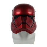 Star Wars 9 The Rise of Skywalker Sith Trooper Red Helmet Cosplay Mask Halloween Helmet Prop