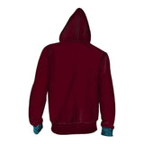 New 2019 Movie Joker Arthur Fleck Batman Clown  Joaquin Phoenix Sweatshirt Zipper Hoodie Coat Adult Halloween Cosplay Costume - bfjcosplayer