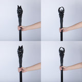 Maleficent 2 Mistress of Evil Cosplay Led Wand Angelina Witch Cane Halloween Prop - bfjcosplayer