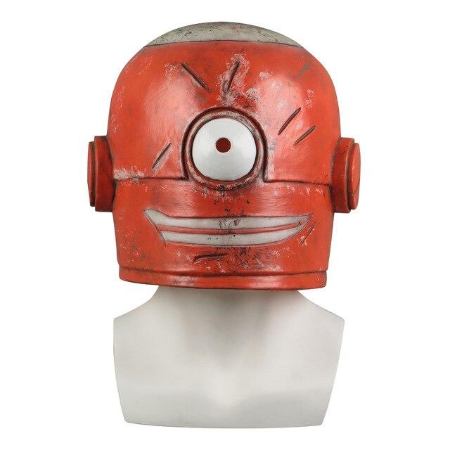 Cosplay Smiling Nabler Guy MARLON Mask Minions Funny Full Head Mask Props Latex Halloween Party Prop - bfjcosplayer