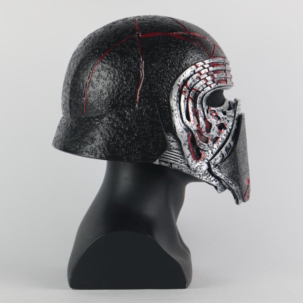 New Kylo Ren Helmet Cosplay Star Wars 9 The Rise of Skywalker Mask Props PVC Helmets Masks Halloween Party Prop - bfjcosplayer